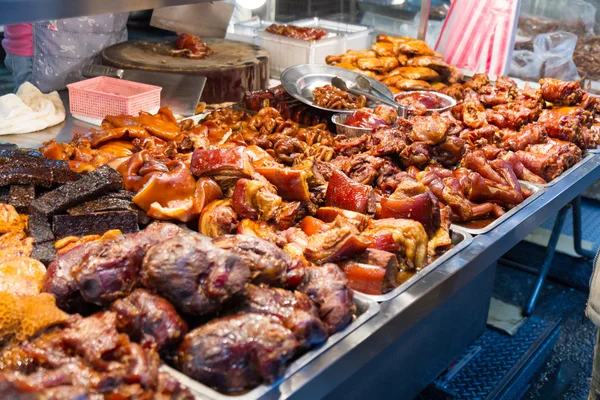 Tayvan geleneksel Pazar sokak gıda