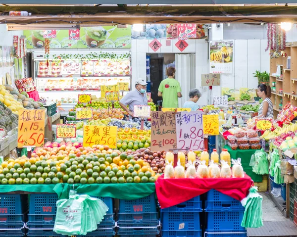 Traditioneller Markt in der neuen Stadt Taipeh — Stockfoto