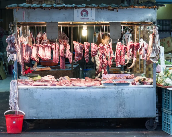 Traditional market in New Taipei City — Stock Photo, Image