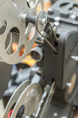 Vintage film düzenleme makine