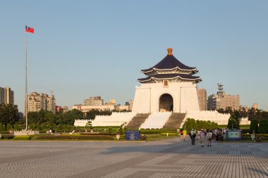 Chiang Kai-Shek Memorial Hall Taipei City Özgürlük Meydanı'nda 
