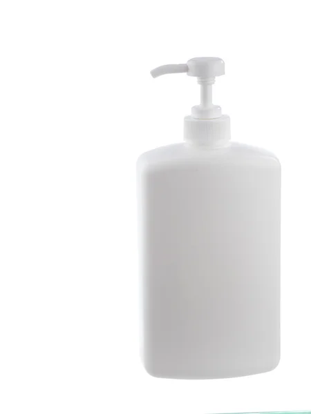 Distributeur de savon isolé sur blanc — Photo