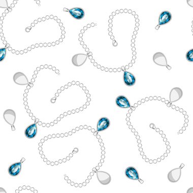 Gümüş bilezik ile sorunsuz arka plan