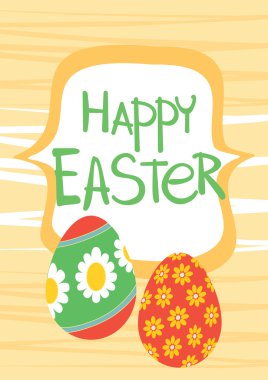 Set of Brochure Flyer Layout Easter