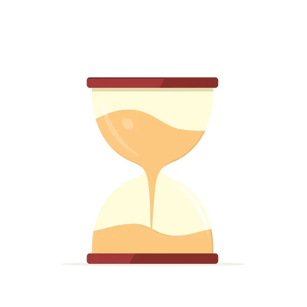 Clock Logo Icon Isolated. Watch Object — 图库矢量图片