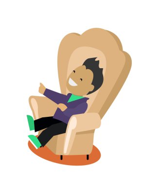 Satirical Caricature Edition Design Flat