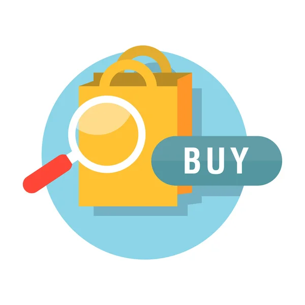 Emblema de venda Comprar —  Vetores de Stock