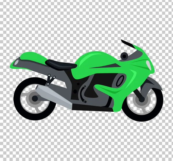 Moto cool isolé — Image vectorielle