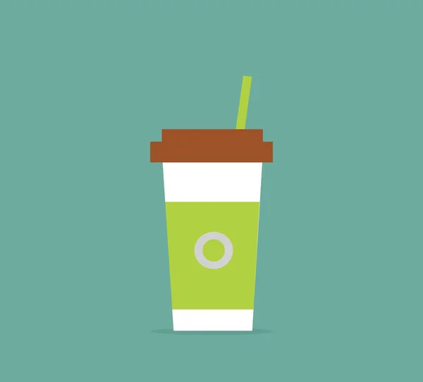Kahve fincanı simgesi — Stok Vektör