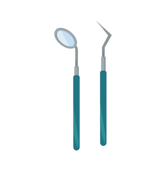 Tools Dentist Set — Wektor stockowy
