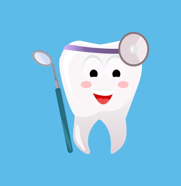 Концепция плаката стоматологического знака — стоковый вектор