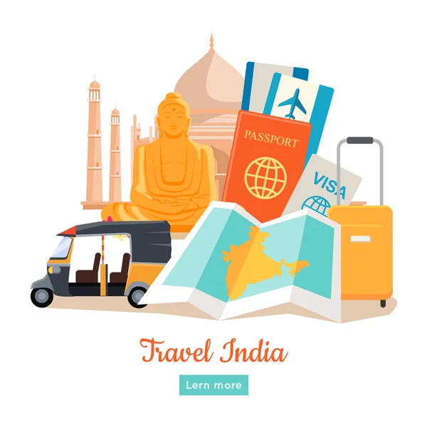 Travel India Conceptual Poster