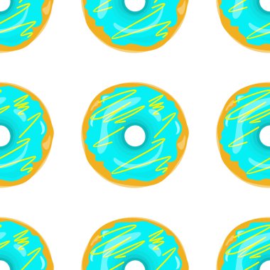 Çörek sorunsuz arka plan doku deseninin