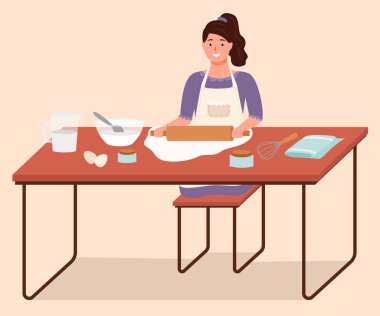 Mutfakta Yemek Yapan Küçük Kız, Çocuk Yapan Para