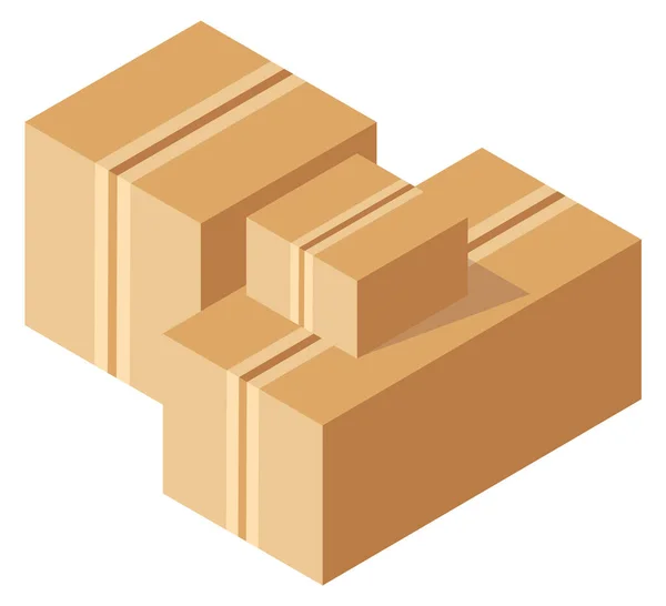 Estilo de diseño del icono del producto de embalaje — Vector de stock