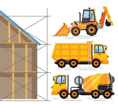 İnşaat için Makine, İnşaat için Ekipman