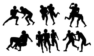 Siluetli Resimler, Amerikan Futbolu