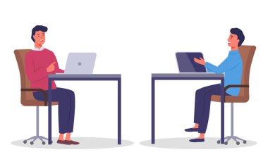 İş arkadaşları, takım çalışması, masa başında oturup tartışan ofis çalışanları.