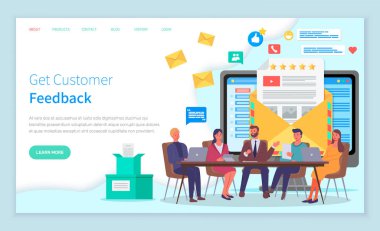 Kullanıcılara veya web sitesi kullanıcılarına geri bildirim vermek, tüketici taleplerini analiz etmek, web sitesi