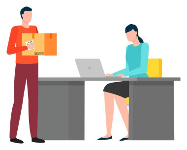 Ofis Vektöründe Çin Paketi Çalışması