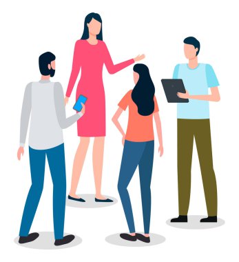 İş toplantısı, iş arkadaşlarıyla iletişim, bir grup iş adamı, arkadaş iletişimi.