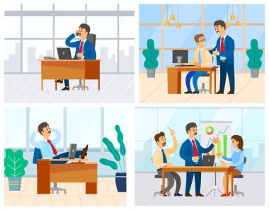 Profesyonel Toplantı, Sunum, Ofis Çalışanları