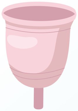 Çevre dostu yıkanabilir regl kupası. Kişisel hijyen için sıfır atık malzeme. Sürdürülebilir yaşam tarzı