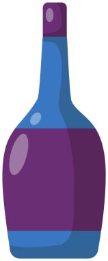 Alkol, mayalanmış üzümlerden yapılan içecek. Bir şişe kırmızı şarap. Kuru üzümlü alkollü içecek.