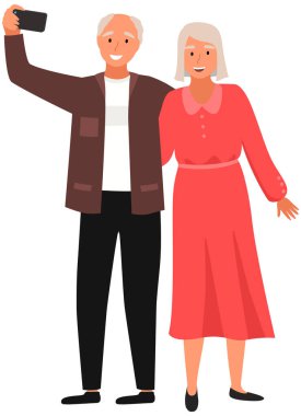 Yaşlı insanlar video oyunu oynar. Farklı aletleri olan yaşlı insanlar. Bilgisayarda eski eğitim