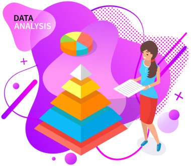 Çalışanlar istatistiksel göstergeleri, iş verilerini analiz ederler. Karakterler pazarlama araştırmalarıyla çalışır