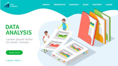 Çalışanlar istatistiksel göstergeleri, iş verilerini analiz ederler. Karakterler pazarlama araştırmalarıyla çalışır
