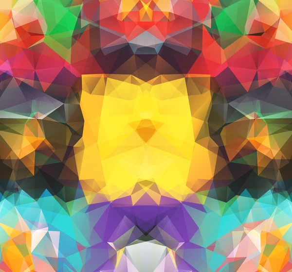 Triangle arrière-plan. Modèle de formes géométriques — Image vectorielle