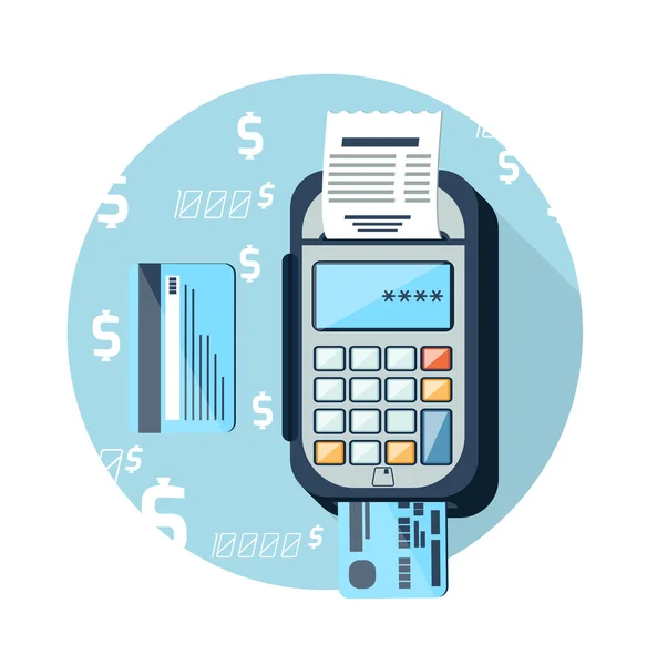 Distributeurs automatiques de billets — Image vectorielle