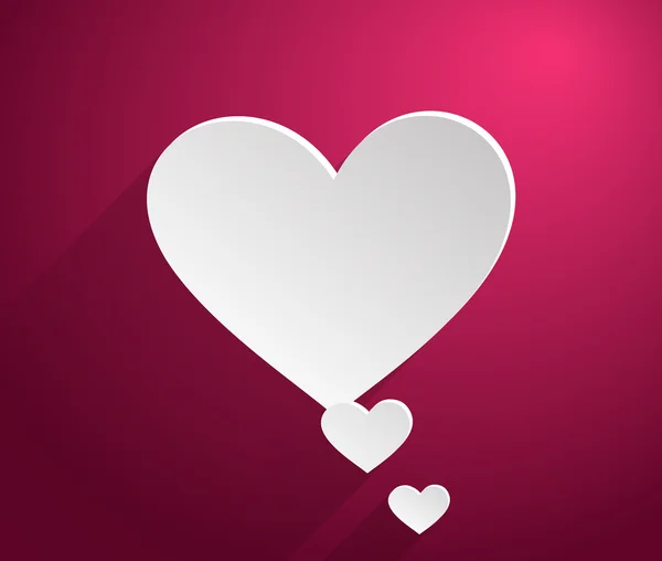 Bubble heart icon — 图库矢量图片