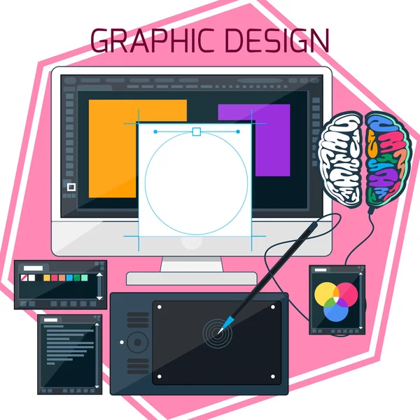 Concepto de diseño web — Archivo Imágenes Vectoriales