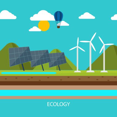 Hidro, güneş ve rüzgar enerjisi gibi yenilenebilir enerji