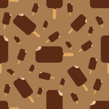 Dondurma pürüzsüz desen