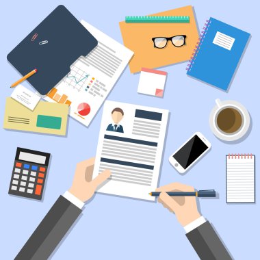 İK Yöneticisi CV kavramı ile çalışma