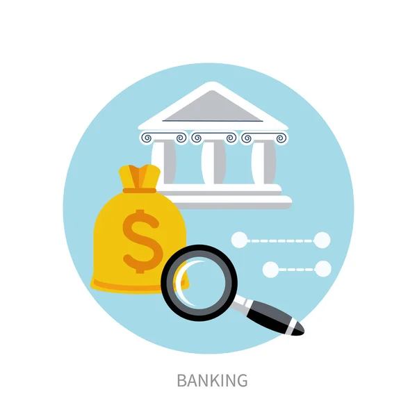Σύμβολο γραφείου Τράπεζα — Διανυσματικό Αρχείο