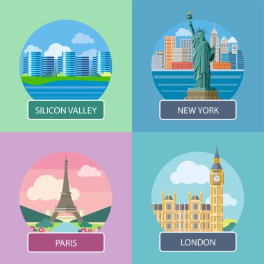 Londra, Silicon Valley, New York ve Paris
