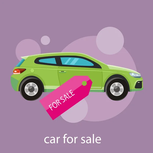 Car sale design template — Stock Vector