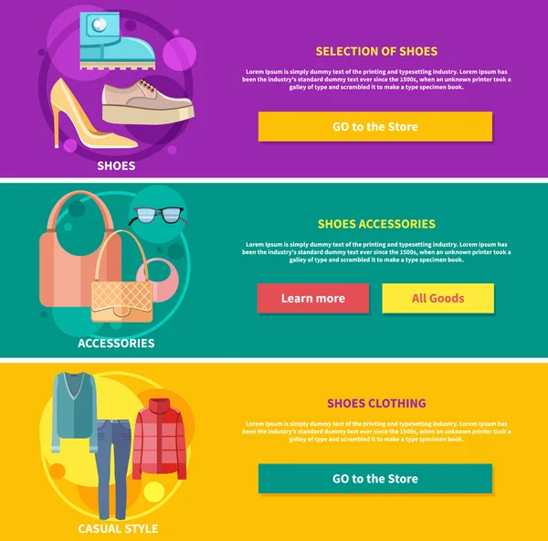 Fashion design clothes and accessories Royalty Free Stock Vectors