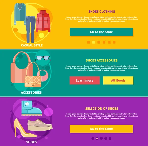Fashion design clothes and accessories Royalty Free Stock Vectors