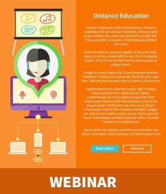 Webinare, uzaktan eğitim ve kavram öğrenme