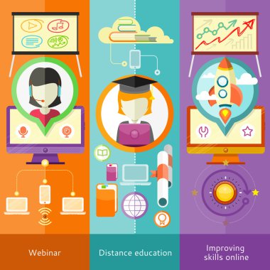 Webinar, uzaktan eğitim ve becerilerini geliştirmek
