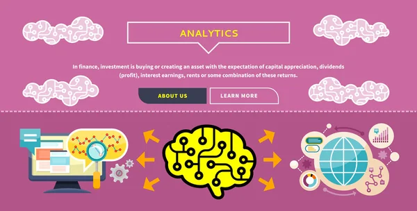 Concepto analítico — Archivo Imágenes Vectoriales