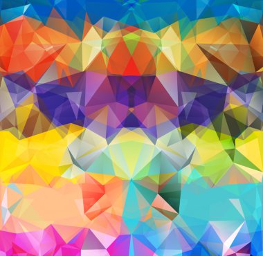 Geometrik arka plan boşluk