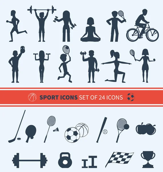 Set of Sport Icons — Stock Vector