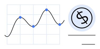 Şebekedeki çizgi grafik izleme verileri, dolar işaretleri etrafını sardı. Finans, analitik, yatırım, ekonomi, iş eğilimleri, piyasa araştırma stratejisi temsilciliği için ideal. Basit düz