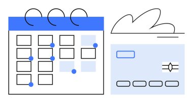 Kredi kartı ile işaretlenmiş, planlama, bütçe belirleme, zaman yönetimi, organizasyon, üretkenlik, kişisel finans, basit bir daire çizimi,